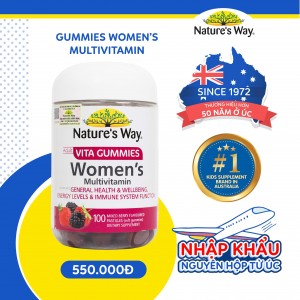 Nature’s Way Adult Vita Gummies Women’s Multivitamin – Bổ sung vitamin và khoáng chất cho phụ nữ trưởng thành