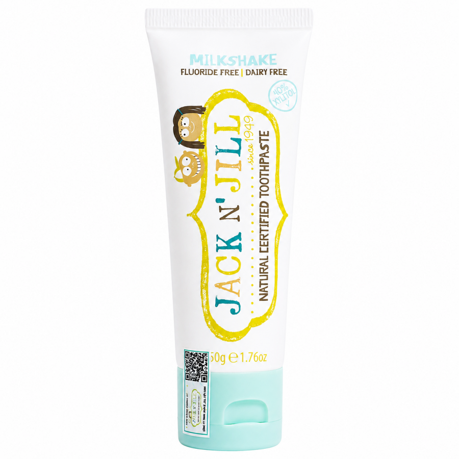 Kem đánh răng vị sữa lắc - Jack N' Jill Natural Toothpaste Milkshake
